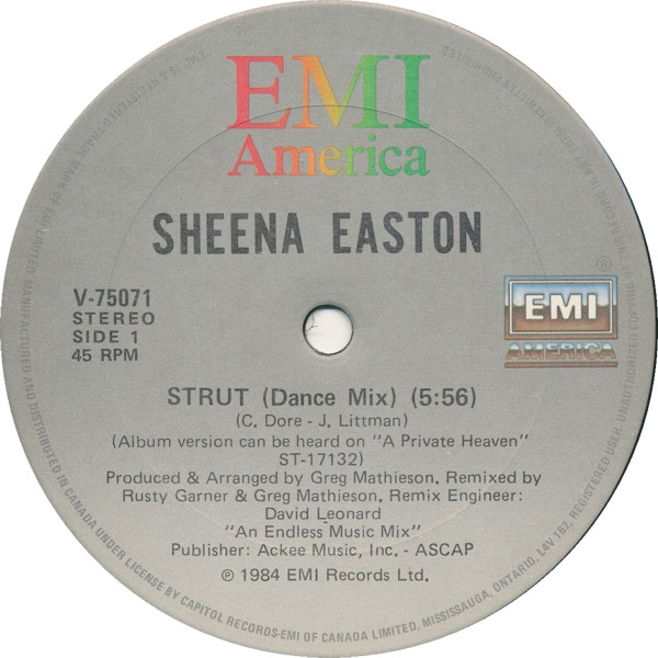 SHEENA EASTON_Strut