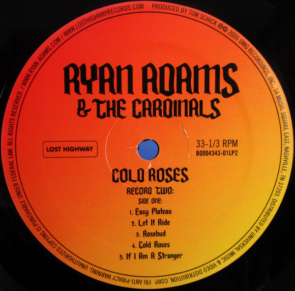 RYAN ADAMS AND THE CARDINALS_Cold Roses