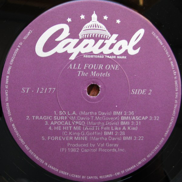 THE MOTELS_All Four One