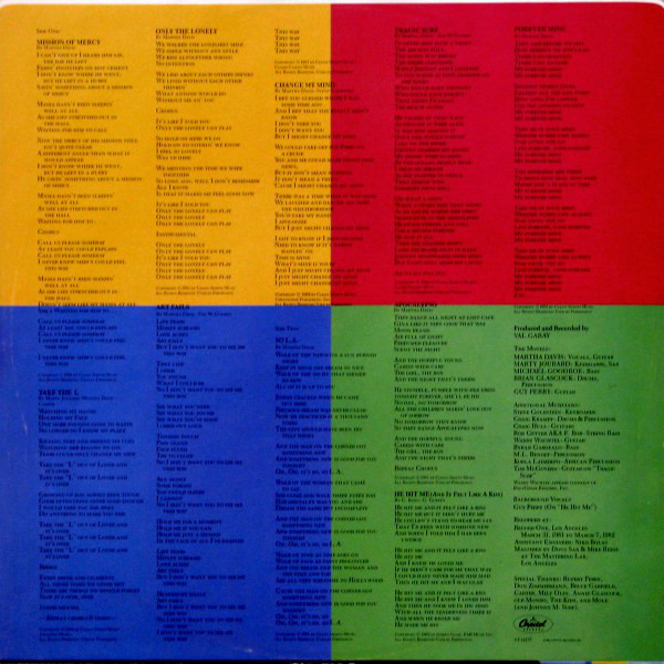 THE MOTELS_All Four One