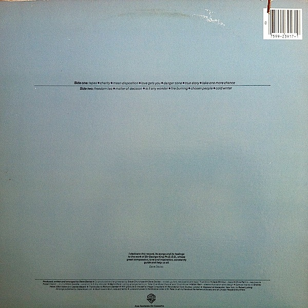 DAVE DAVIES_Chosen People