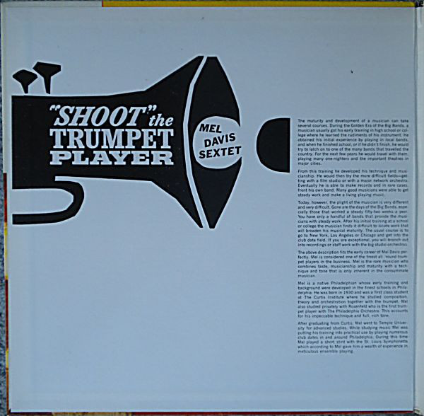 MEL DAVIS SEXTET_Shoot The Trumpet Player