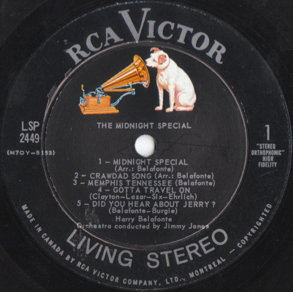 HARRY BELAFONTE_The Midnight Special