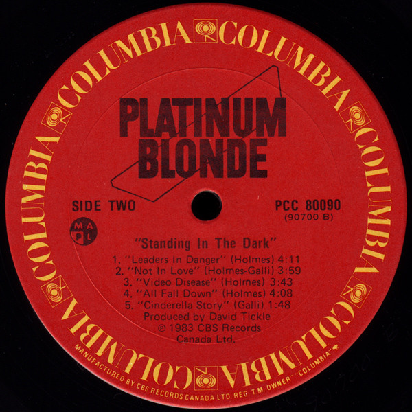 PLATINUM BLONDE_Standing In The Dark