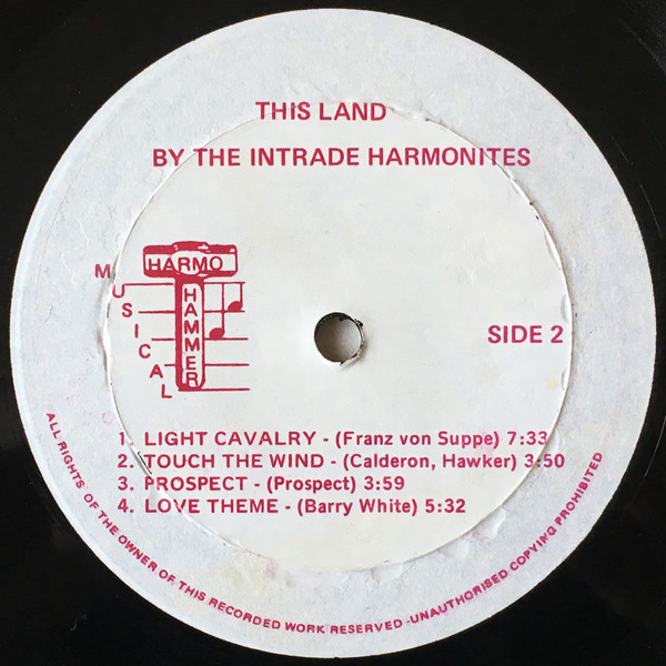 THE INTRADE HARMONITES_This Land