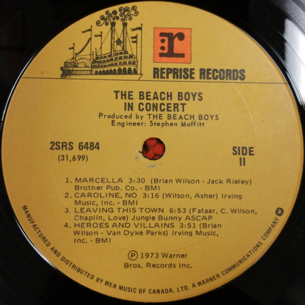 THE BEACH BOYS_In Concert