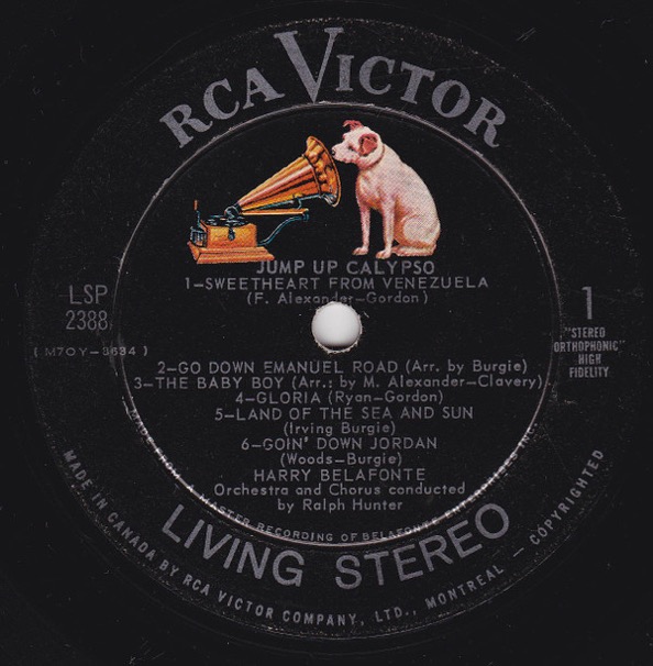 HARRY BELAFONTE_Jump Up Calypso