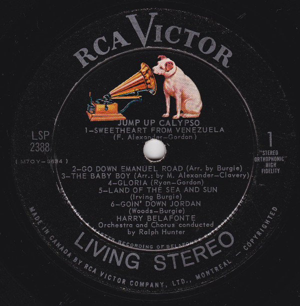 HARRY BELAFONTE_Jump Up Calypso