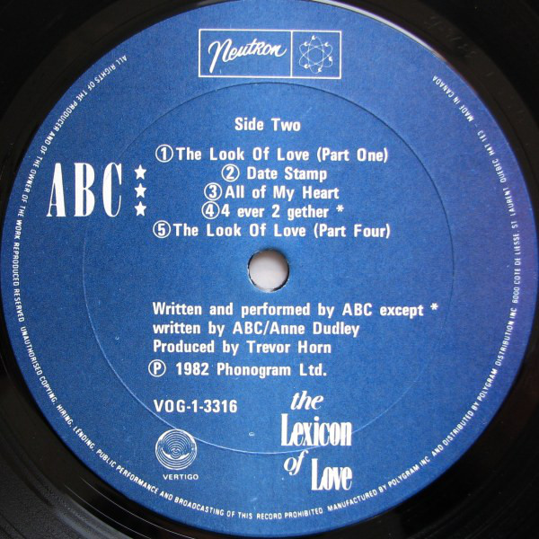ABC_The Lexicon Of Love