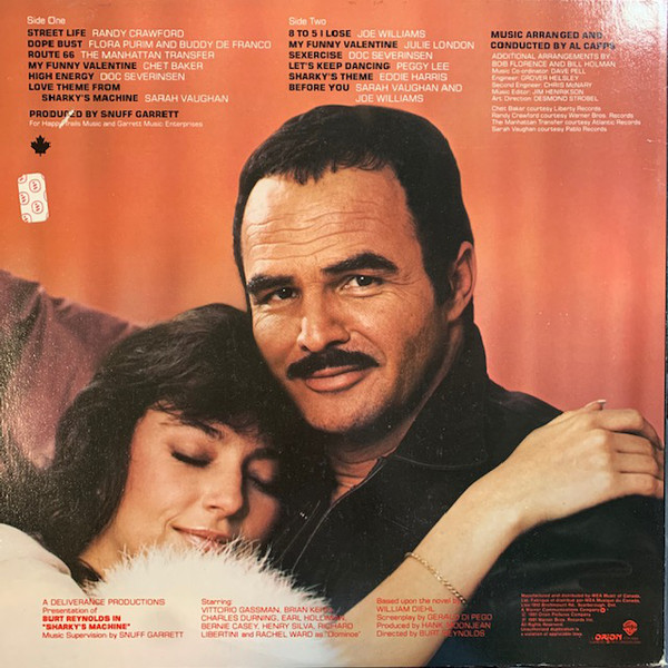 VARIOUS_The Soundtrack Music From Burt Reynolds Sharkys Machine