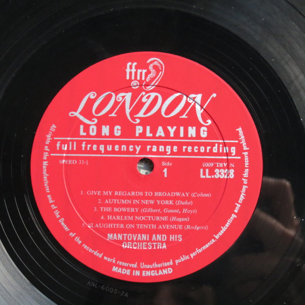 MANTOVANI AND HIS ORCHESTRA_Manhattan