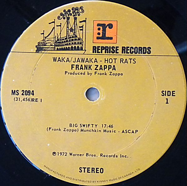 FRANK ZAPPA_Waka/Jawaka - Hot Rats