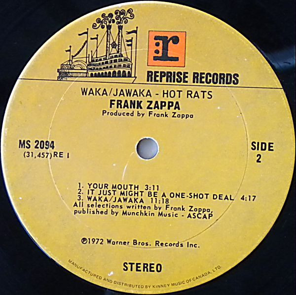 FRANK ZAPPA_Waka/Jawaka - Hot Rats