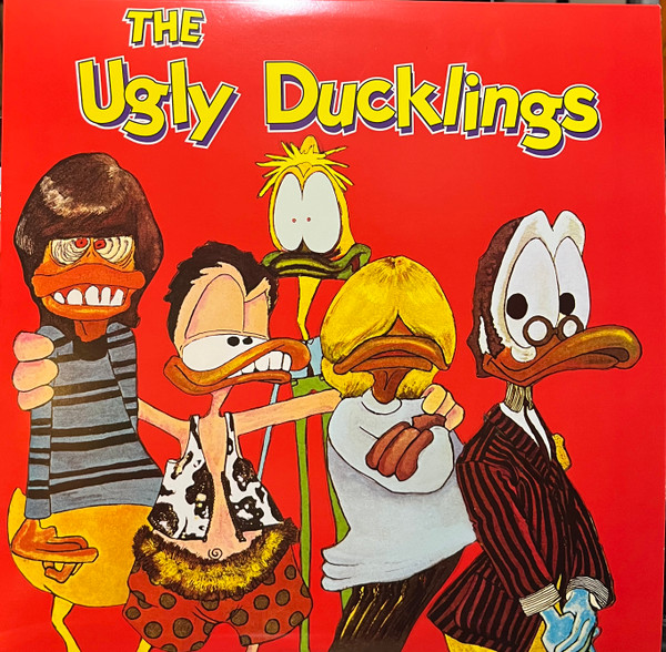 UGLY DUCKLINGS_UGLY DUCKLINGS (YELLOW WITH RED SWIRL VINYL 180G) LIMITED NUMBERED EDITION