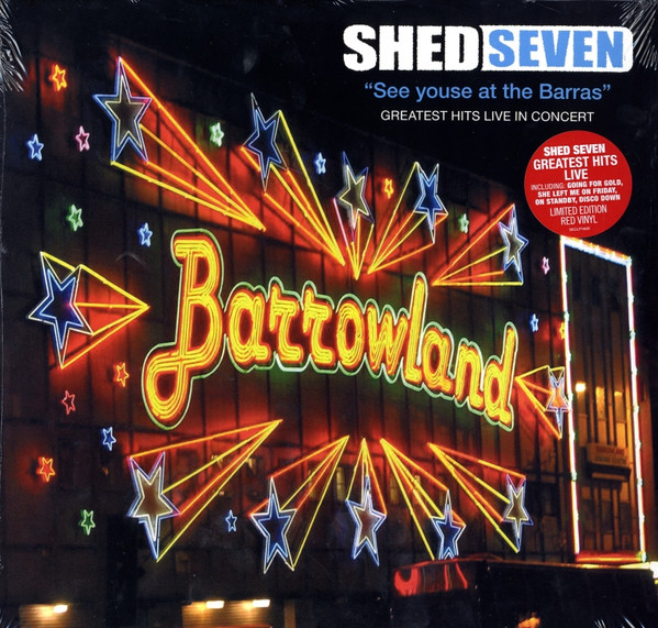 SHED SEVEN_SEE YOUSE AT THE BARRAS (RED VINYL)