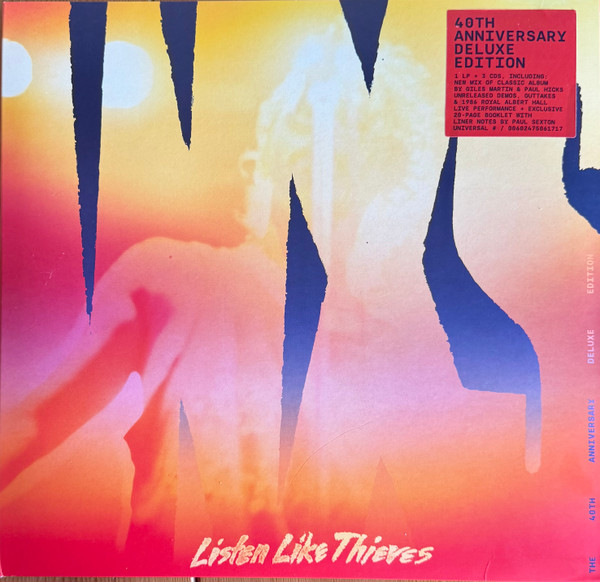 INXS_LISTEN LIKE THIEVES (40TH ANNIVERSARY DELUXE EDITION) [3CD + 1LP]