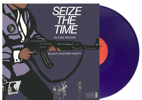 BROWN ELAINE/BLACK PANTHER PARTY_SEIZE THE TIME (DEEP PURPLE VINYL)