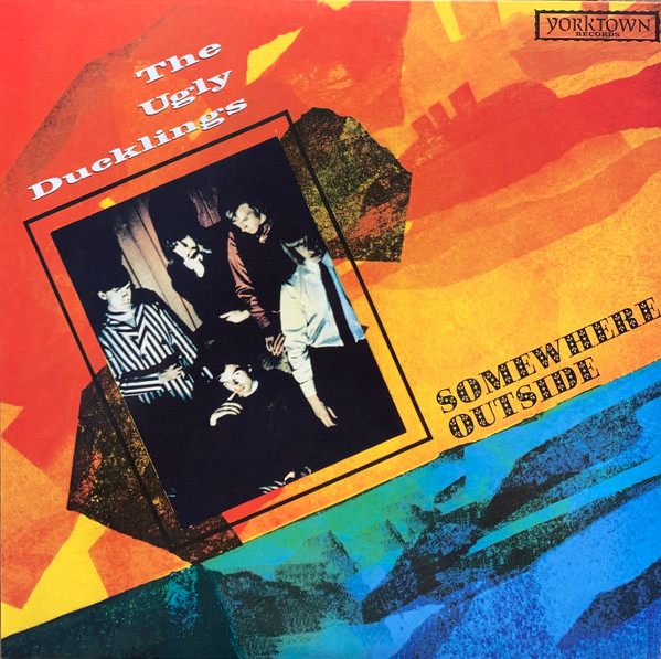 UGLY DUCKLINGS_SOMEWHERE OUTSIDE (BURGUNDY BLUE/YELLOW SWIRL VINYL 180G) LIMITED NUMBERED EDITION
