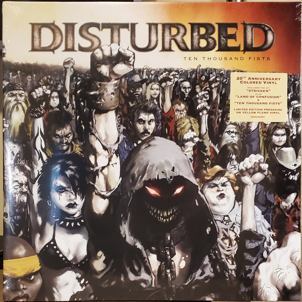 DISTURBED_TEN THOUSAND FISTS (2LP YELLOW FLAME VINYL)