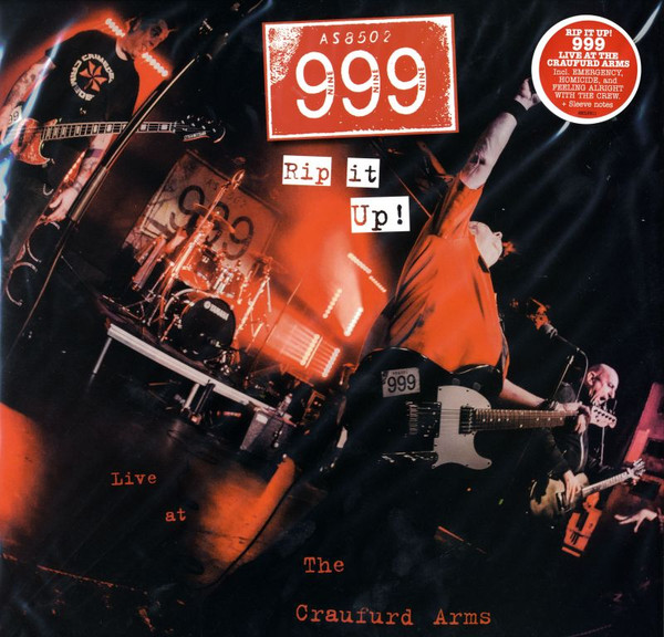 999_RIP IT UP! 999 LIVE AT THE CRAUFURD ARMS