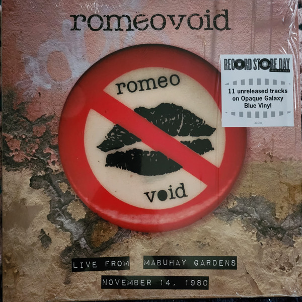 ROMEO VOID_RSD 2023 - LIVE FROM THE MABUHAY GARDENS: NOVEMBER 14 1980 (GALAXY BLUE VINYL)
