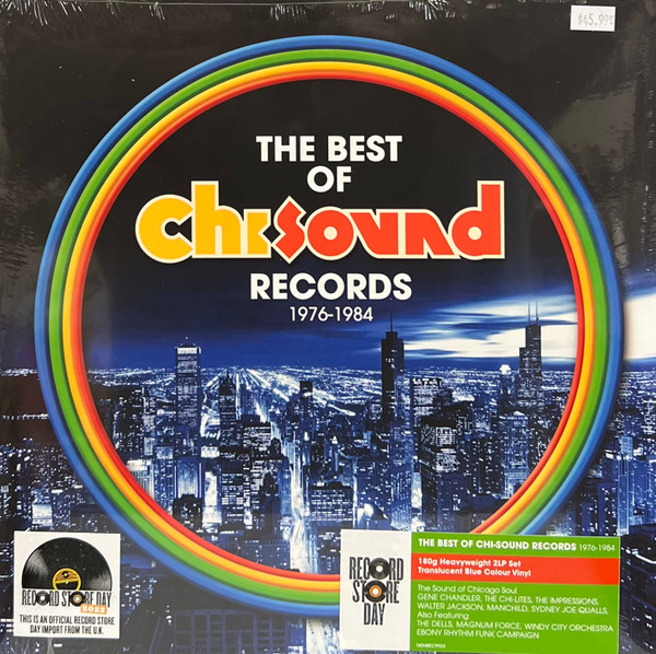 V/A_RSD 2022 -  THE BEST OF CHI-SOUND RECORDS 1976-1982 (2LP/CLEAR BLUE/180G)
