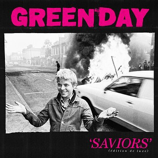 GREEN DAY_SAVIORS (DELUXE EDITION) [INDIE EXCLUSIVE 2LP CLEAR/PINK SPLATTER VINYL]