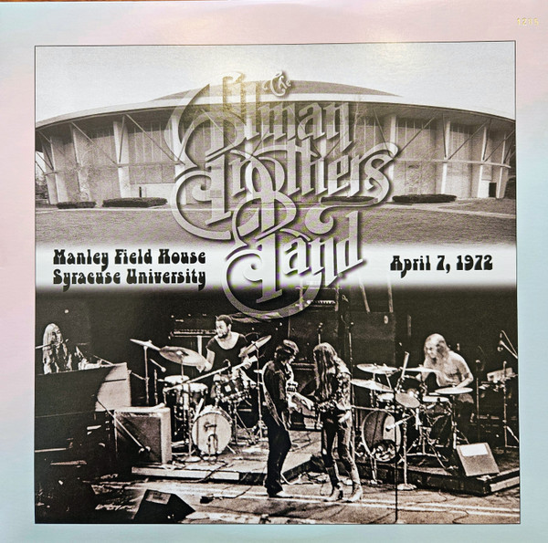 ALLMAN BROTHERS BAND_BF 2024  - MANLEY FIELD HOUSE SYRACUSE UNIVERSITY APRIL 7 1972 (ORANGE & BLUE VINYLS)(NUMBERED)