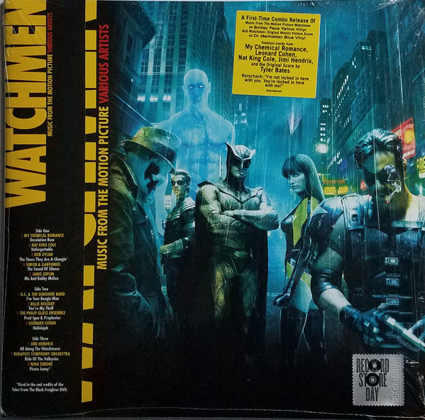 WATCHMEN SOUNDTRACK_BF 2022 - MUSIC FROM THE MOTION PICTURE WATCHMEN (CANARY YELLOW / SKY BLUE)