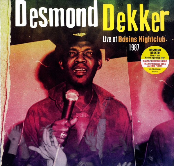 DESMOND DEKKER_LIVE AT BASIN%27S NIGHTCLUB 1987