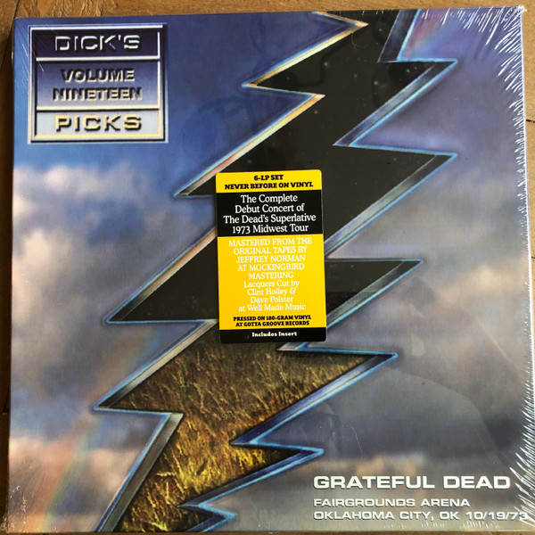 GRATEFUL DEAD_DICK S PICKS VOL. 19 10/19/73 OKLAHOMA CITY FAIRGROUNDS ARENA OKLAHOMA CITY OK (LIMITED HAND-NUMBERED 180-GRAM 6-LP VINYL EDITION)