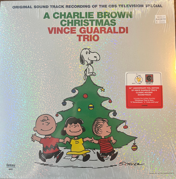 VINCE GUARALDI TRIO_A CHARLIE BROWN CHRISTMAS (60TH ANN. ED) (LP)