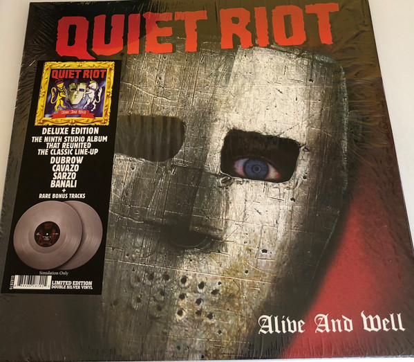 QUIET RIOT_ALIVE AND WELL (2LP-SILVER)