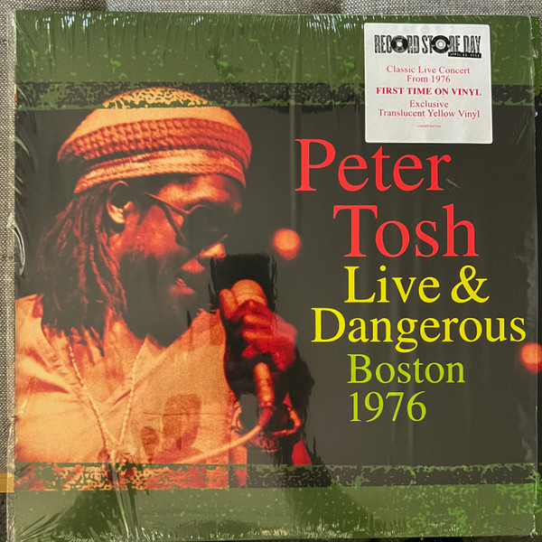 PETER TOSH_RSD 2023 - LIVE & DANGEROUS: BOSTON 1976 (COLOUR VINYL)