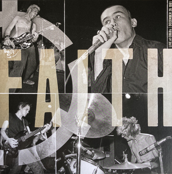 FAITH_LIVE AT CBGB%27S (BLUE VINYL)