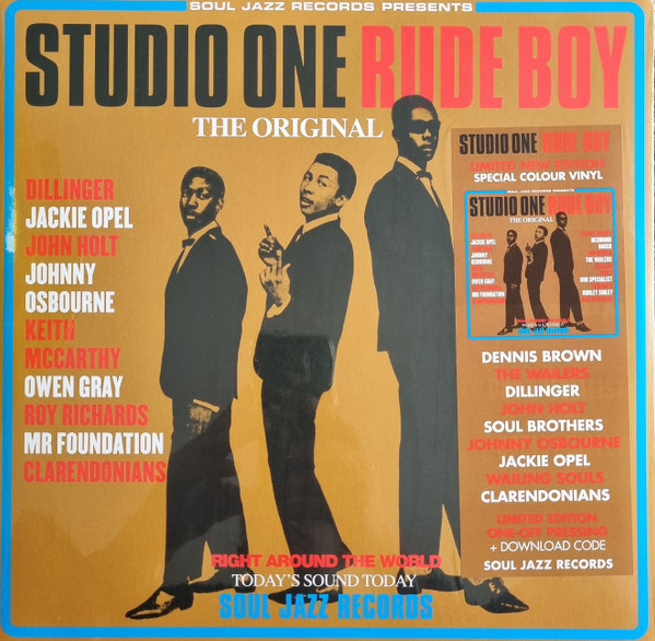 SOUL JAZZ RECORDS PRESENTS_RSD 2024 - STUDIO ONE RUDE BOY (RED & CYAN VINYL)