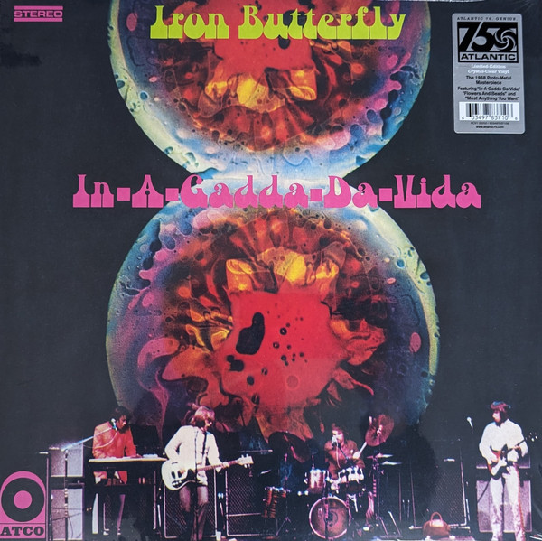 IRON BUTTERFLY_IN-A-GADDA-DA-VIDA (ROCKTOBER 2023 CRYSTAL CLEAR VINYL)