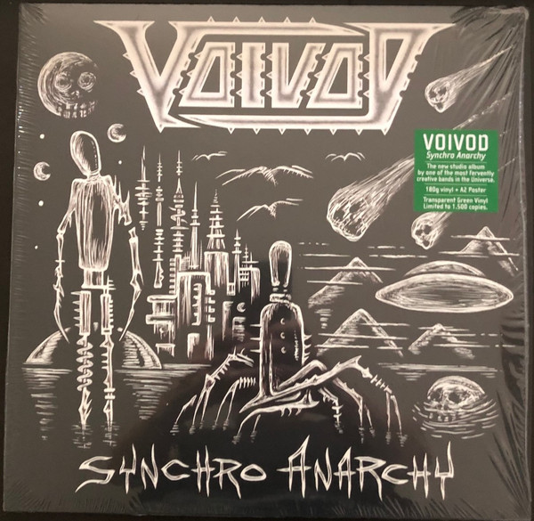 VOIVOD_SYNCHRO ANARCHY/BLACK LP & POSTER