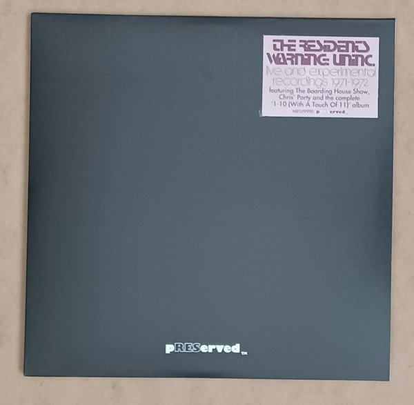 RESIDENTS_RSD 2022 - WARNING: UNINC.: LIVE AND EXPERIMENTAL RECORDINGS 1971-1972