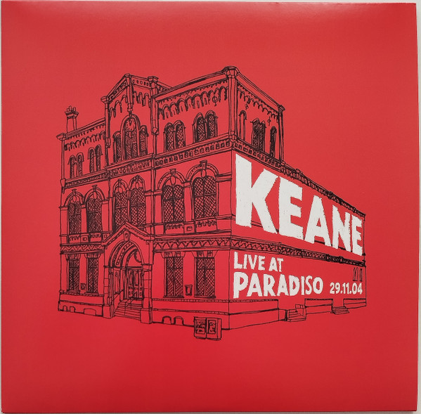 KEANE_RSD 2024 - LIVE AT PARADISO 2004 (2LP -1 TRANSPARENT RED & 1 SOLID WHITE VINYL)