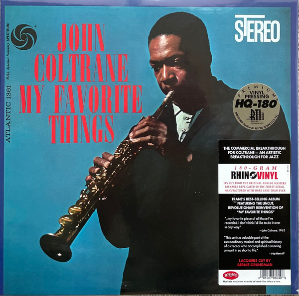 COLTRANE JOHN_MY FAVORITE THINGS (LP)