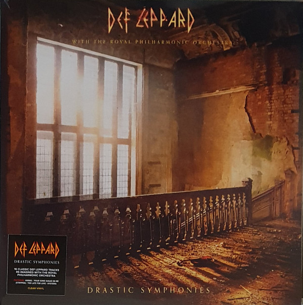 DEF LEPPARD_DRASTIC SYMPHONIES -WITH THE ROYAL PHILHARMONIC ORCHESTRA (INDIE EXCLUSIVE CLEAR VINYL)