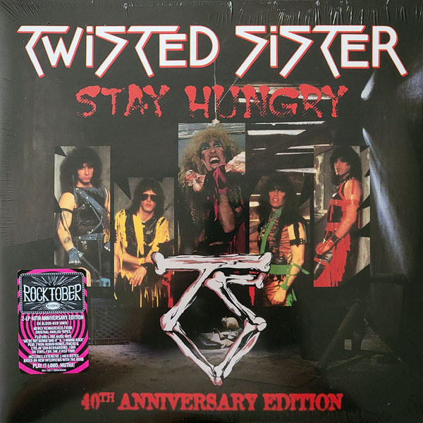 TWISTED SISTER_STAY HUNGRY (40TH ANNIVERSARY EDITION) [2LP TRANSLUCENT RED VINYL] (ROCKTOBER 2024)