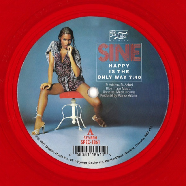 SINE_HAPPY IS THE ONLY WAY / ROTATION (CLEAR RED VINYL 180G)