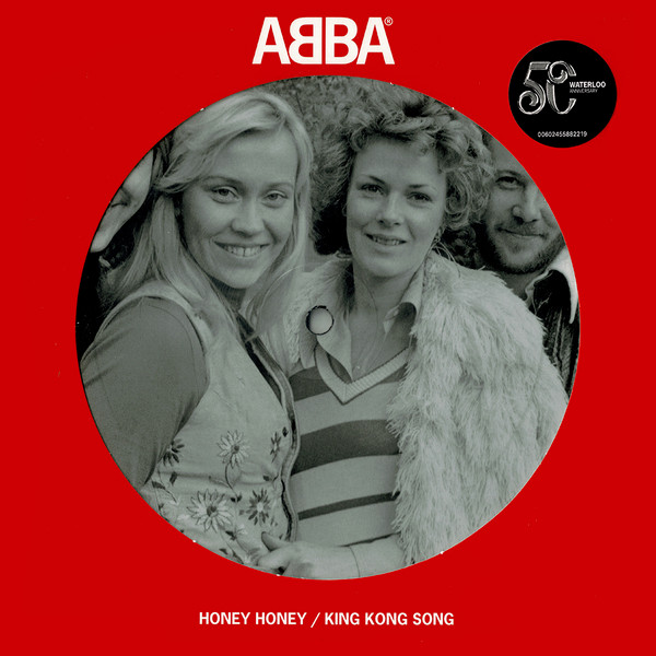 ABBA_HONEY HONEY(ENGLISH) / KING KONG SONG (7%27 PICTURE DISC)
