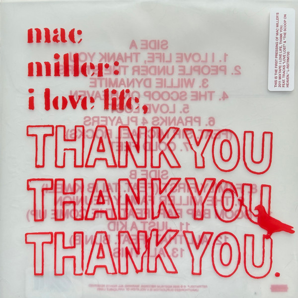 MILLER MAC_I LOVE LIFE THANK YOU (CLEAR VINYL)
