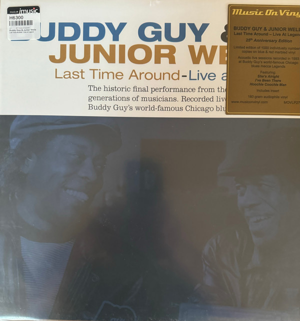 BUDDY GUY & JUNIOR WELLS_LAST TIME AROUND (LIVE) (BLUE & RED MARBLED VINYL)