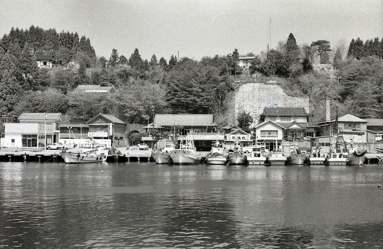 昭和54年(1979年)の本吉郡唐桑町の風景 昭和54年(1979年)の本吉郡唐桑町の風景