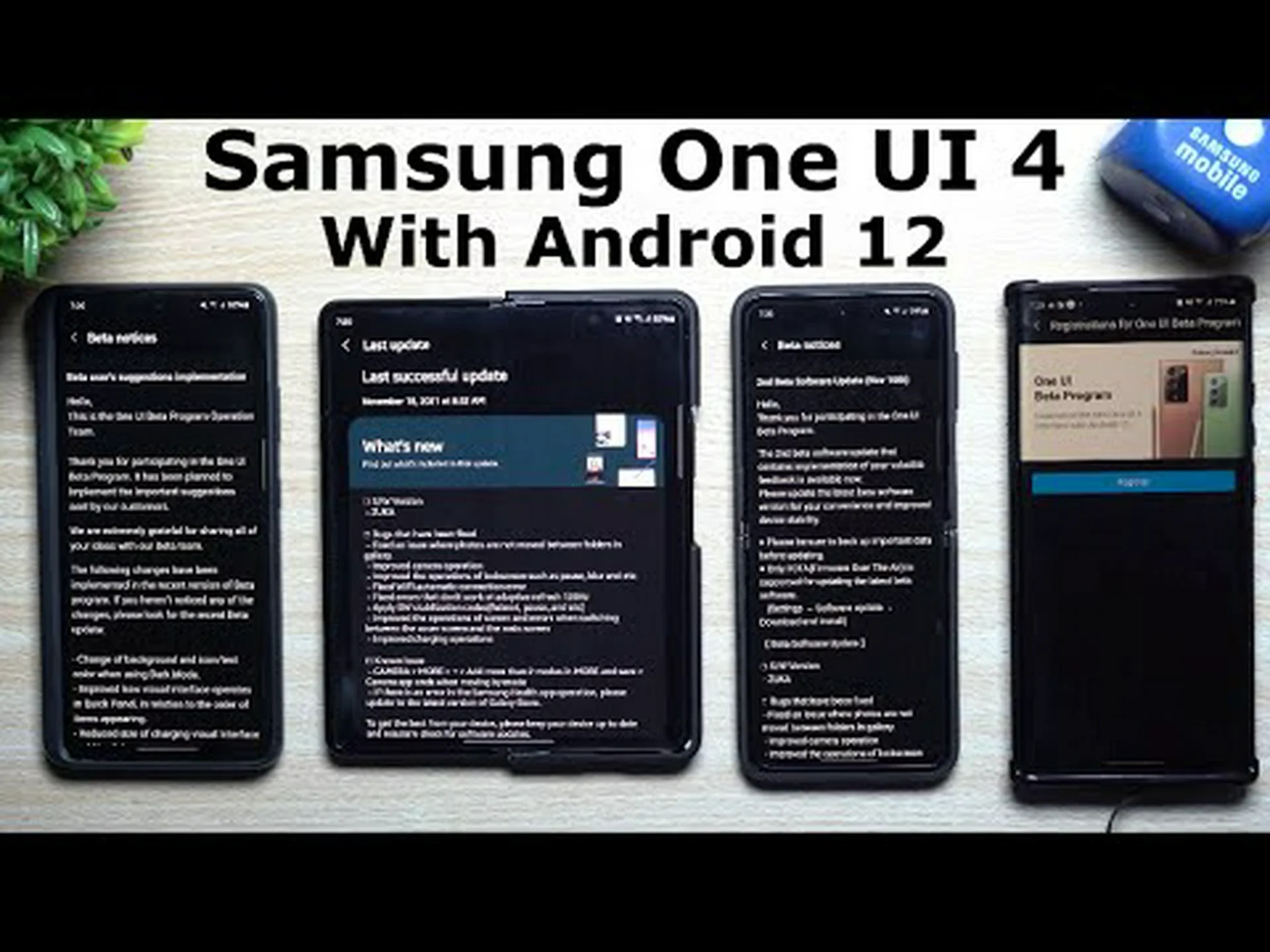 Samsung Galaxy S21: ベータ – Open UI 4.0 および Android 12 が近日利用可能になります Samsung Galaxy S21: ベータ – Open UI 4.0 および Android 12 が近日利用可能になります