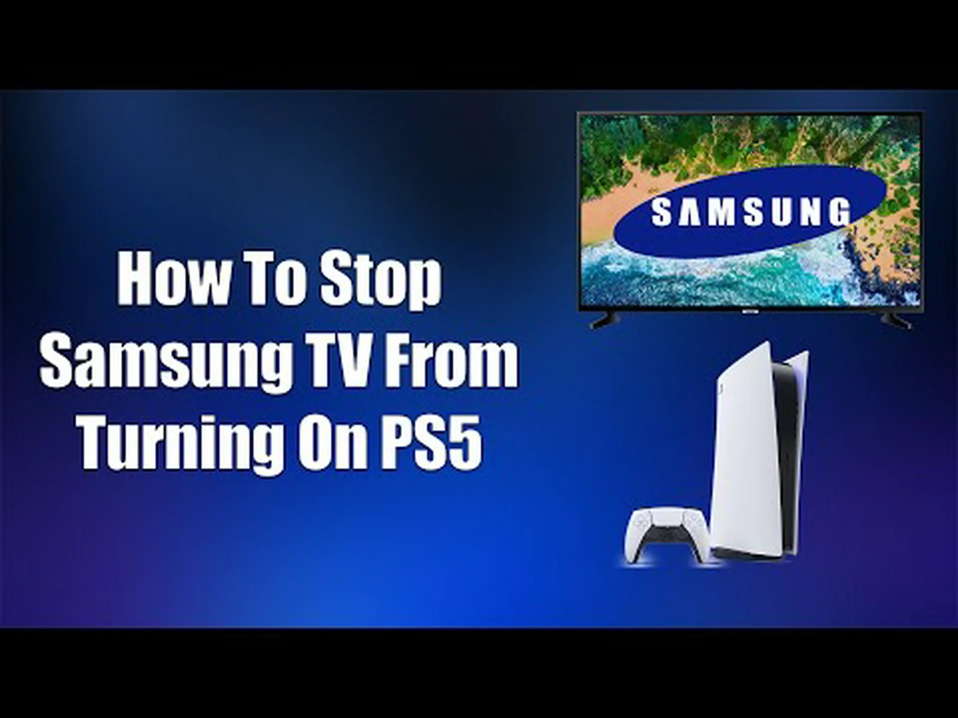 PS5: サムスンのテレビには深刻な問題がある PS5: サムスンのテレビには深刻な問題がある